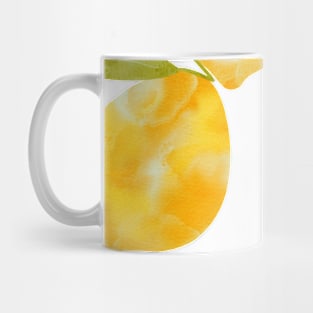 Watercolor Lemons Mug